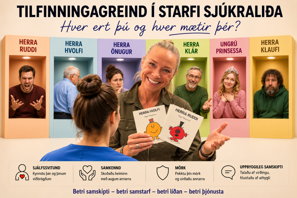 Tilfinningagreind í starfi sjúkraliða – Hver ert þú og hver mætir þér?