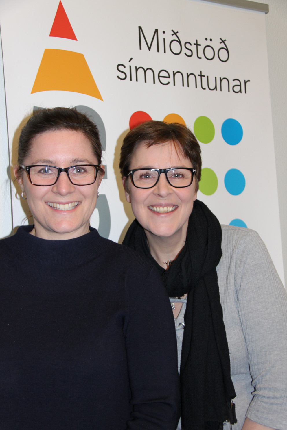 Ingibjörg Kristinsdóttir og Helga Tryggvadóttir náms- og starfsráðgjafar hjá Framvegis